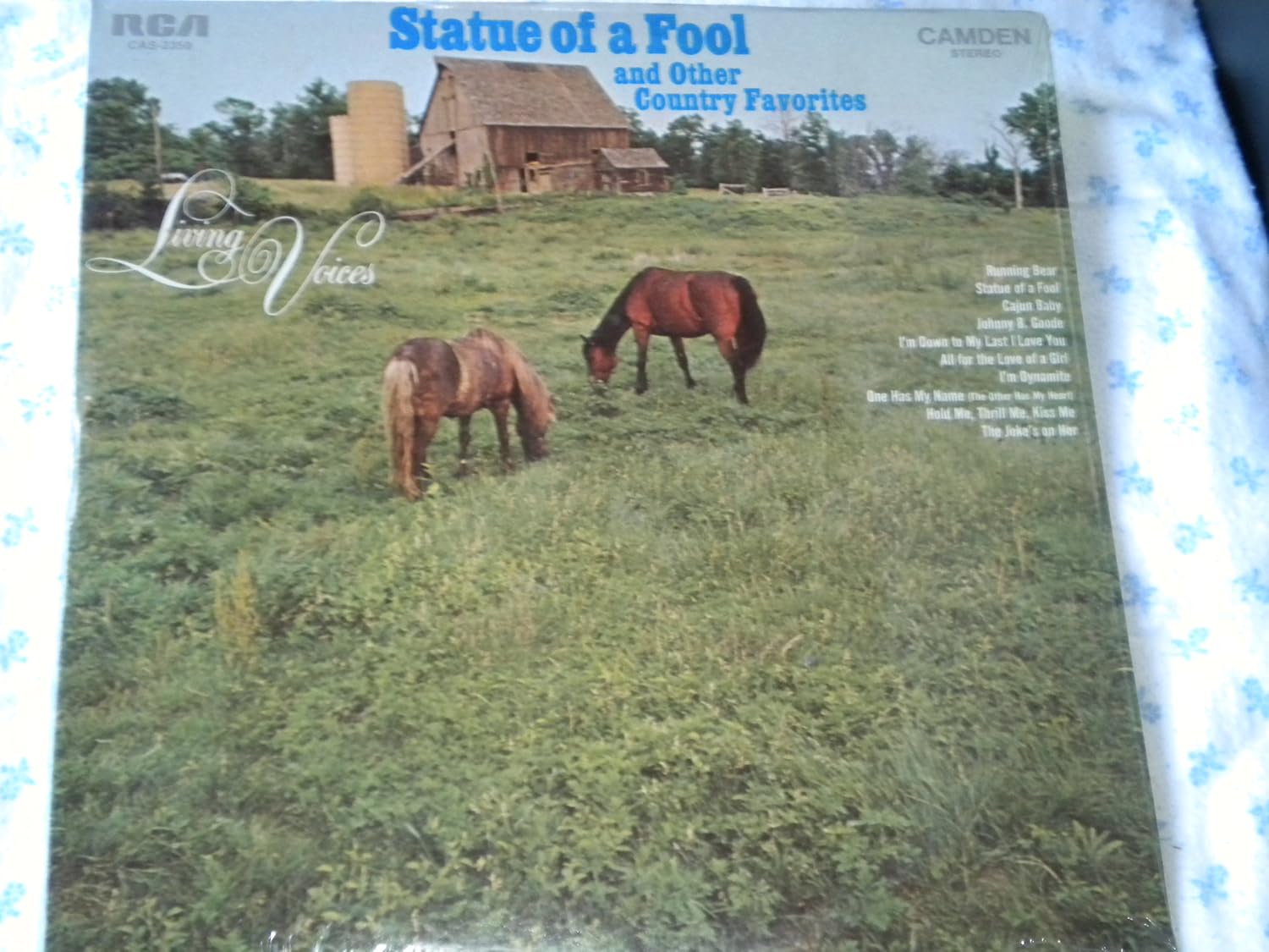 LIVING VOICES Statue of a Fool and Other Country Favorites Vinyl