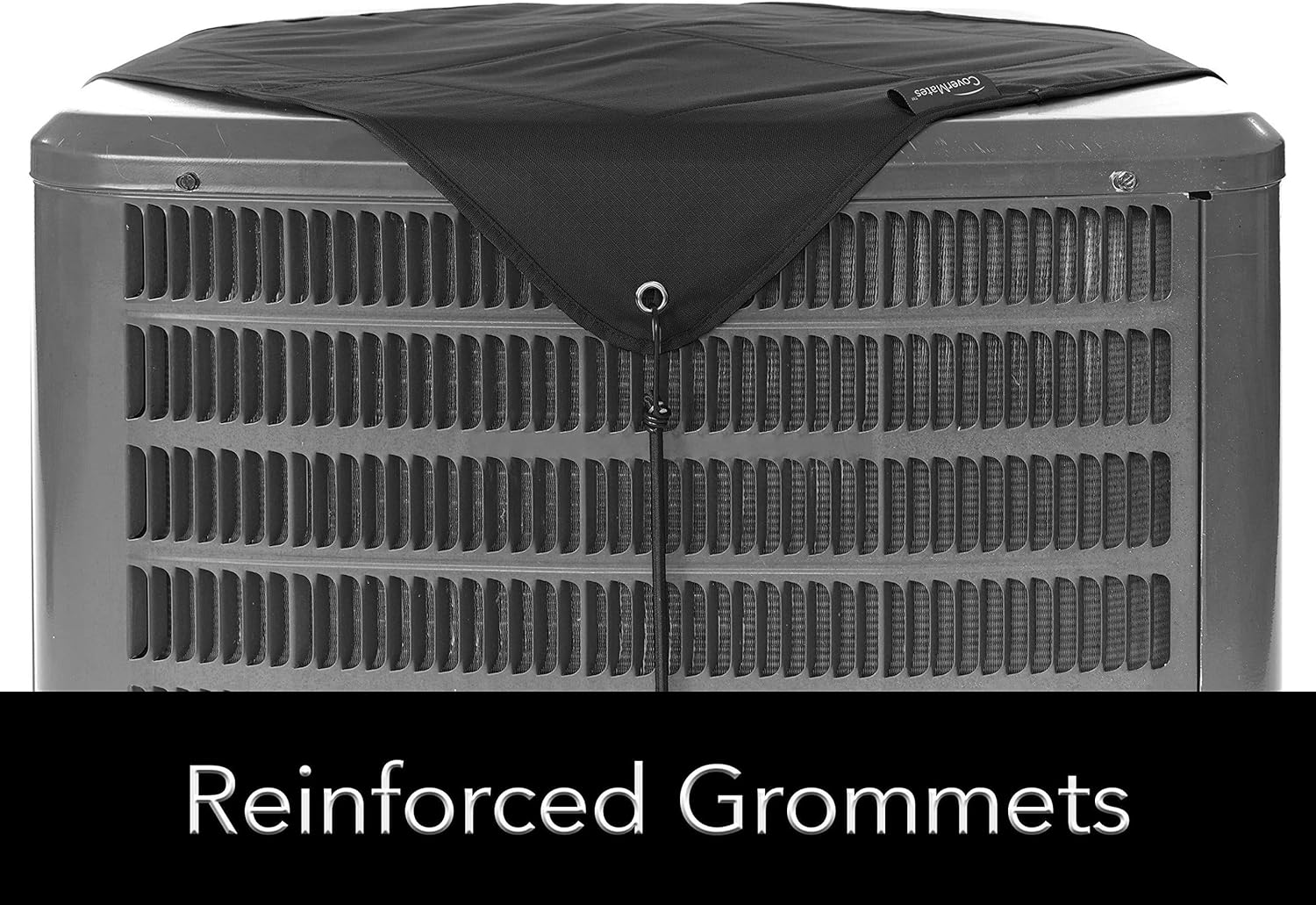 Uр Tо 40% оƒƒ Covermates Armor Top Air Conditioner Cover - Heavy-Duty Polyester, Weather Resistant, Armor Plates, AC & Equipment-Ripstop Black Tесh Dеаlѕ 🔥 Covermates Armor Top Air Conditioner Cover - Heavy-Duty Polyester, Weather Resistant, Armor Plates, AC & Equipment-Ripstop Black