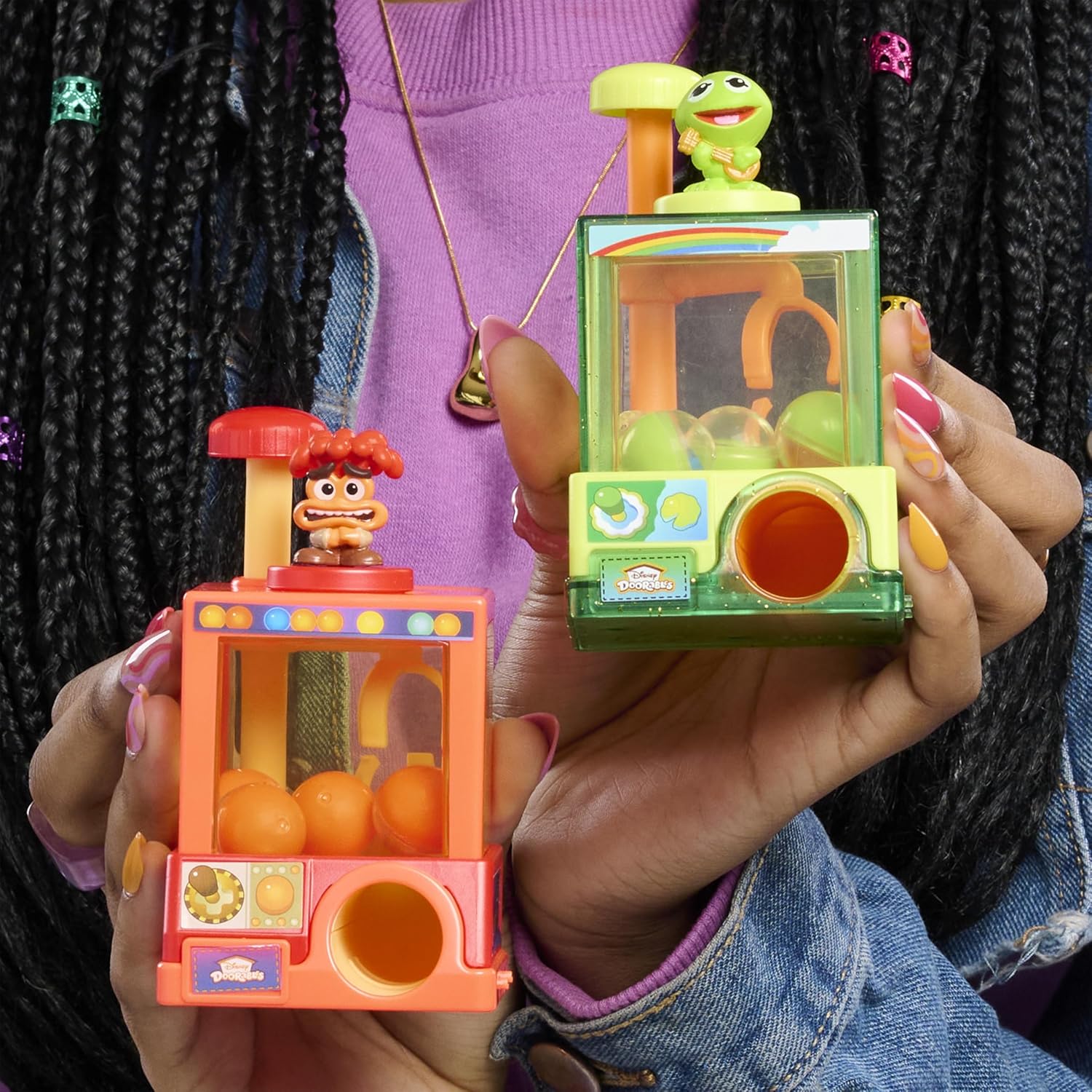 Disney Doorables Whatcha Gotcha Claw Machine, Collectible 0.65 Inch Toy, Boys and Girls Ages 5 and Up, Kids Toys for Ages 5 Up by Just Play