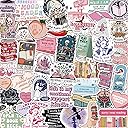 150 PCS Romance Book Stickers for Kindle, Holographic Bookish Sticker Pack Reading Glitter Vinyl Decals for Laptop Ebook Readers Water Bottles Journal Scrapbook Waterproof