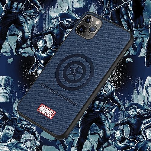 Miniatura 9 de IRON SPIDER Funda para iPhone 11 Pro Max, con personaje de superhéroe iPhone 11 Pro Max, funda de piel (azul)