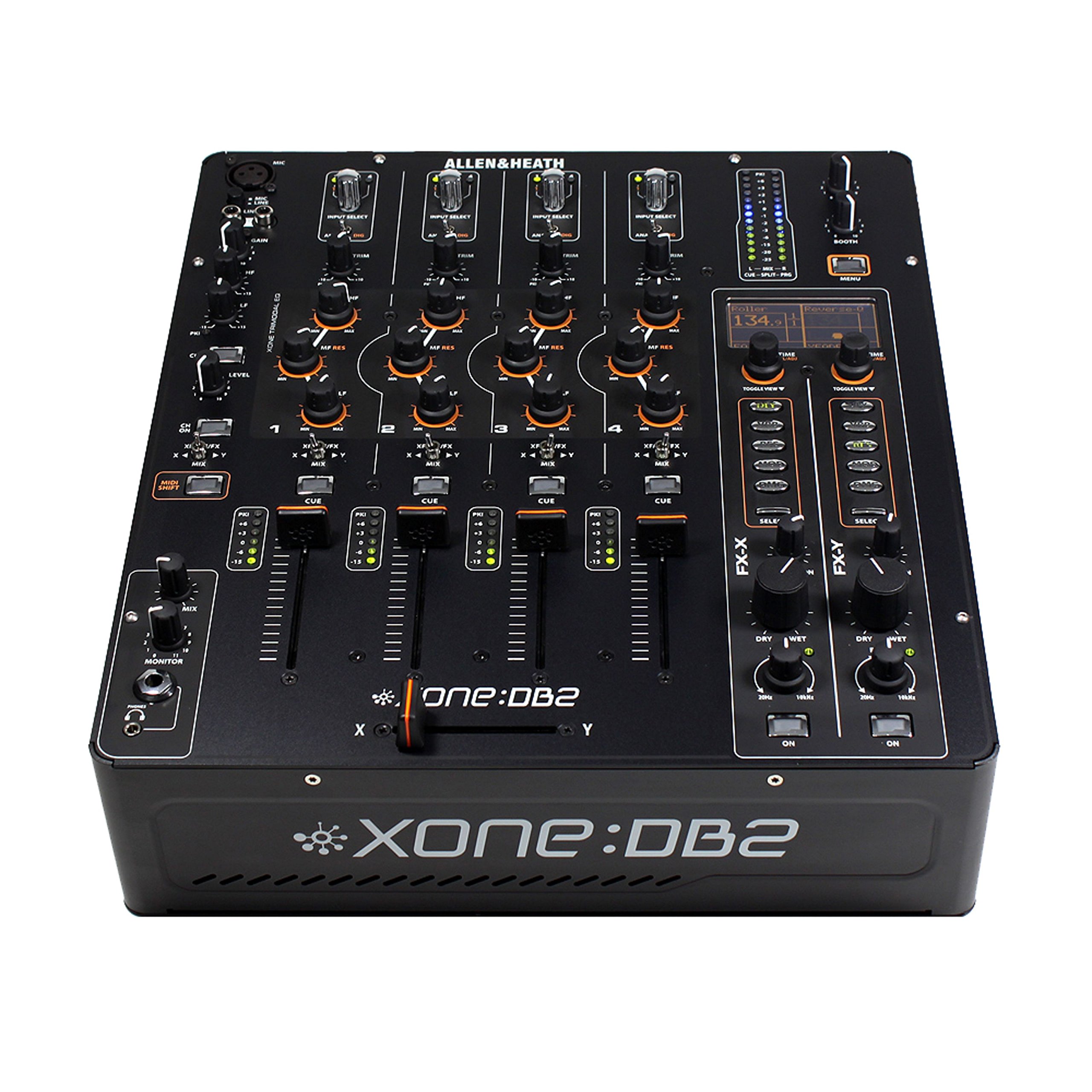 Allen & Heath Mixer DJ digital de 4 canais XONE: DB2 com efeitos e