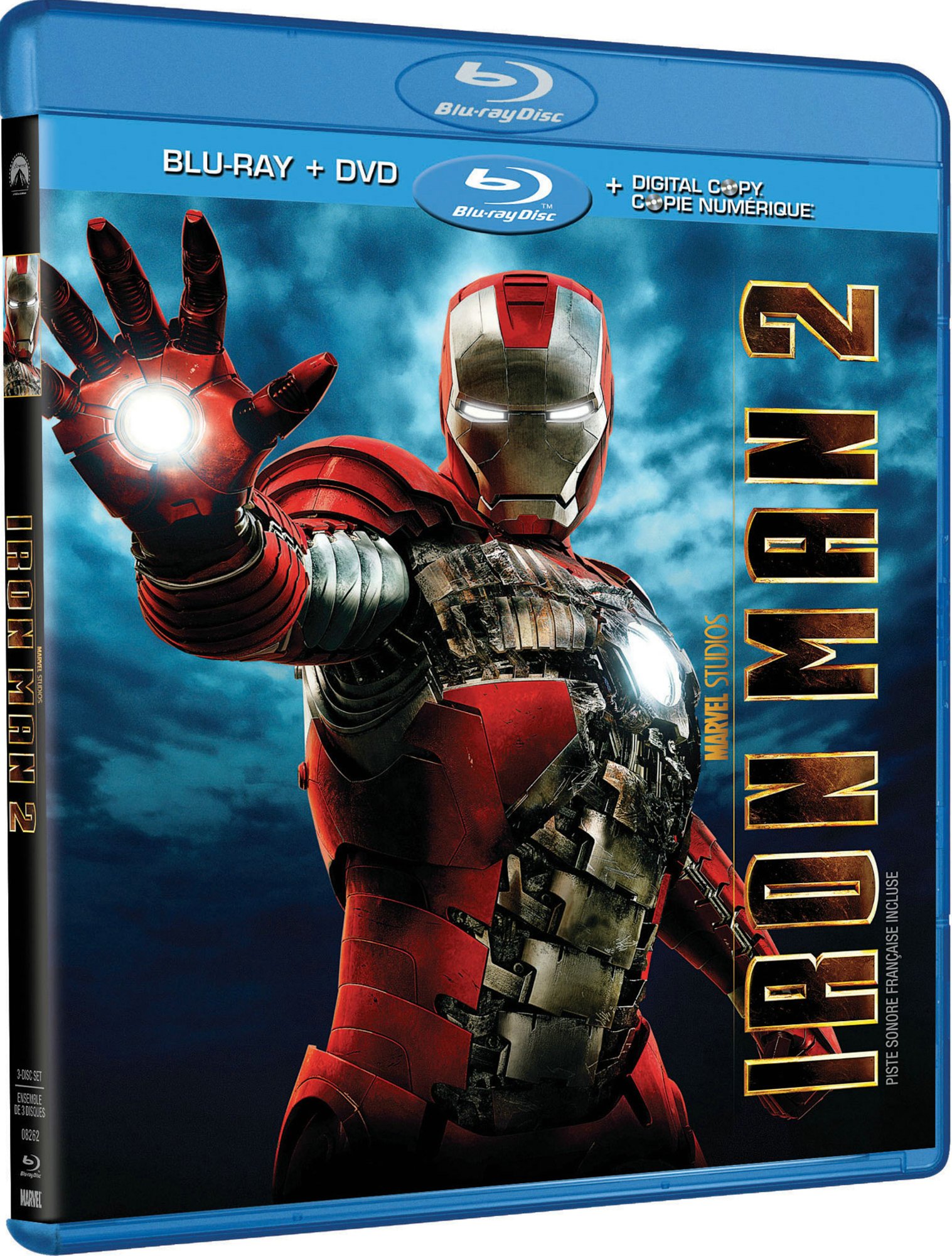 Iron Man 2 (Blu-ray + DVD + Digital Copy) (Bilingual) [Blu-ray]