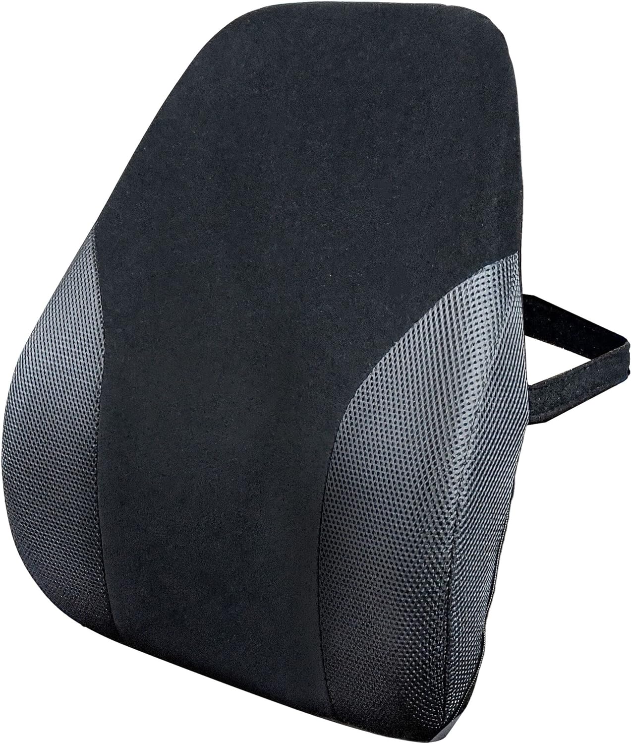 Kantek Memory Foam Backrest, Black/Grey (LS360)