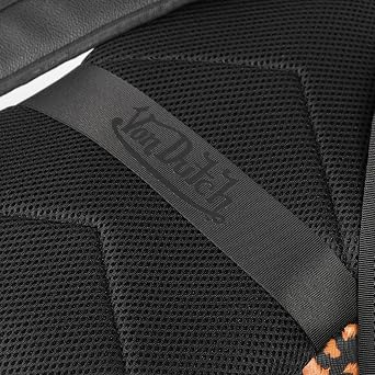 Von Dutch Backpack Stylish MultiPurpose Backpack with Front Zip Pocket, Adjustable Straps, and Durable Design | Front Zip Pocket, Adjustable Straps, and Durable Design