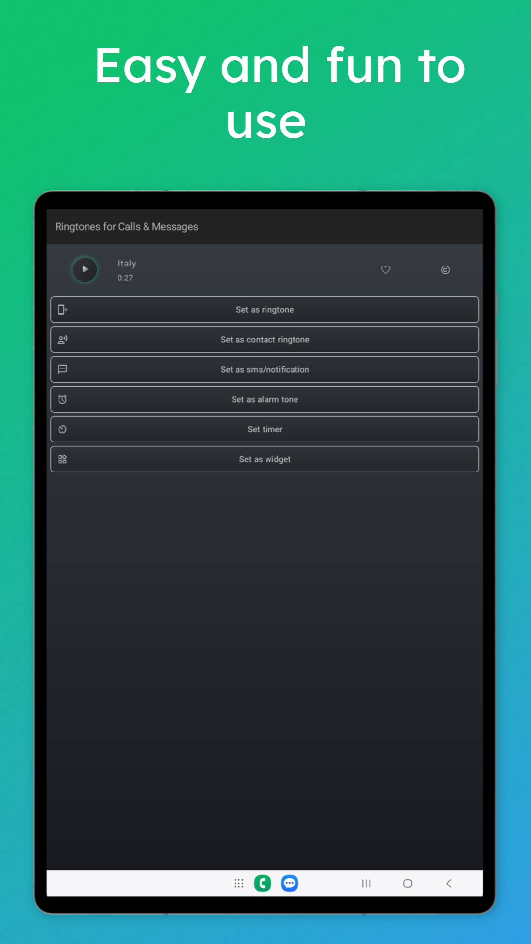 Ringtones for Calls and Messages - App on the Amazon Appstore