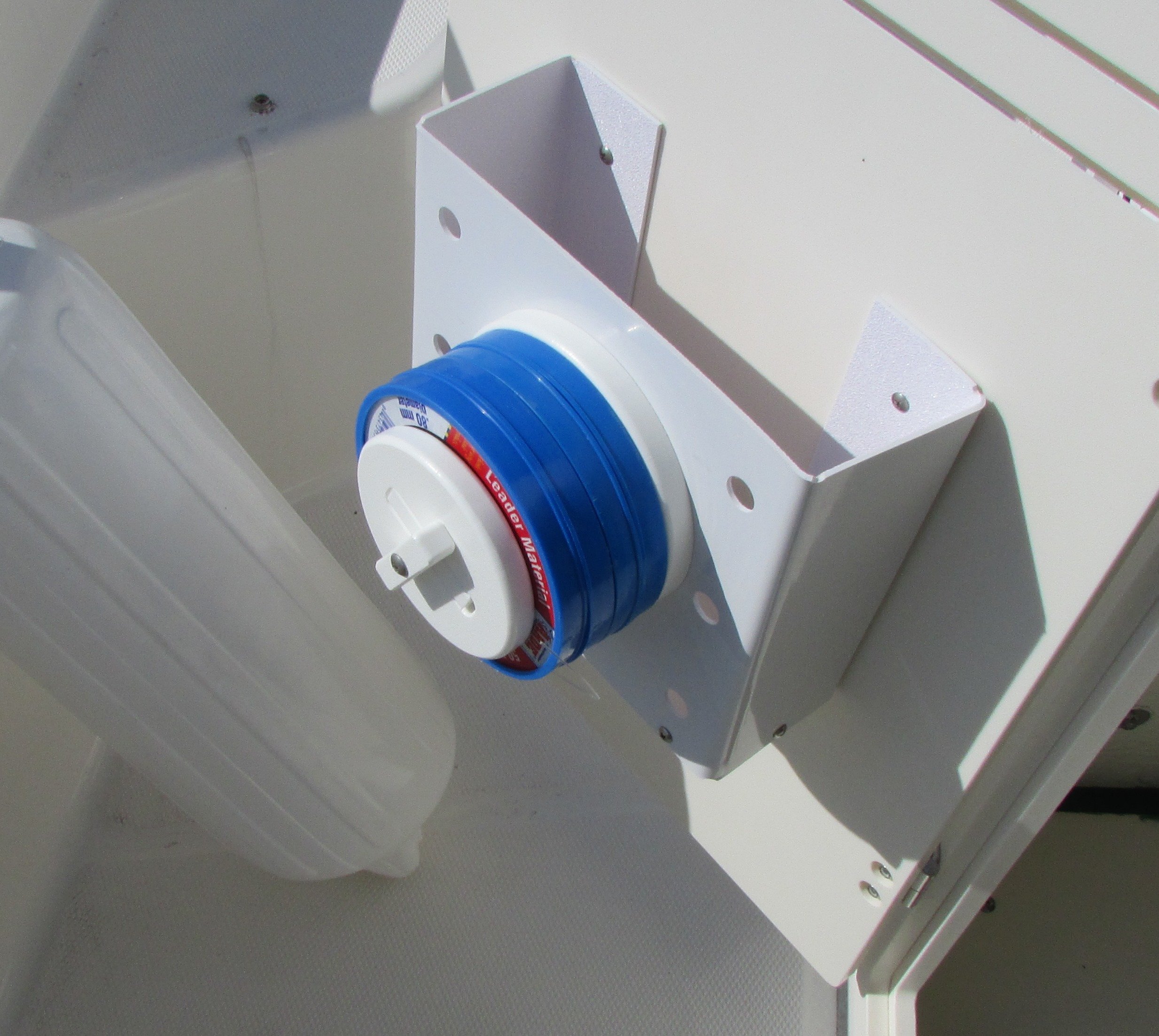 Double Upright Monofilament Fluorocarbon Spool Leader Holder