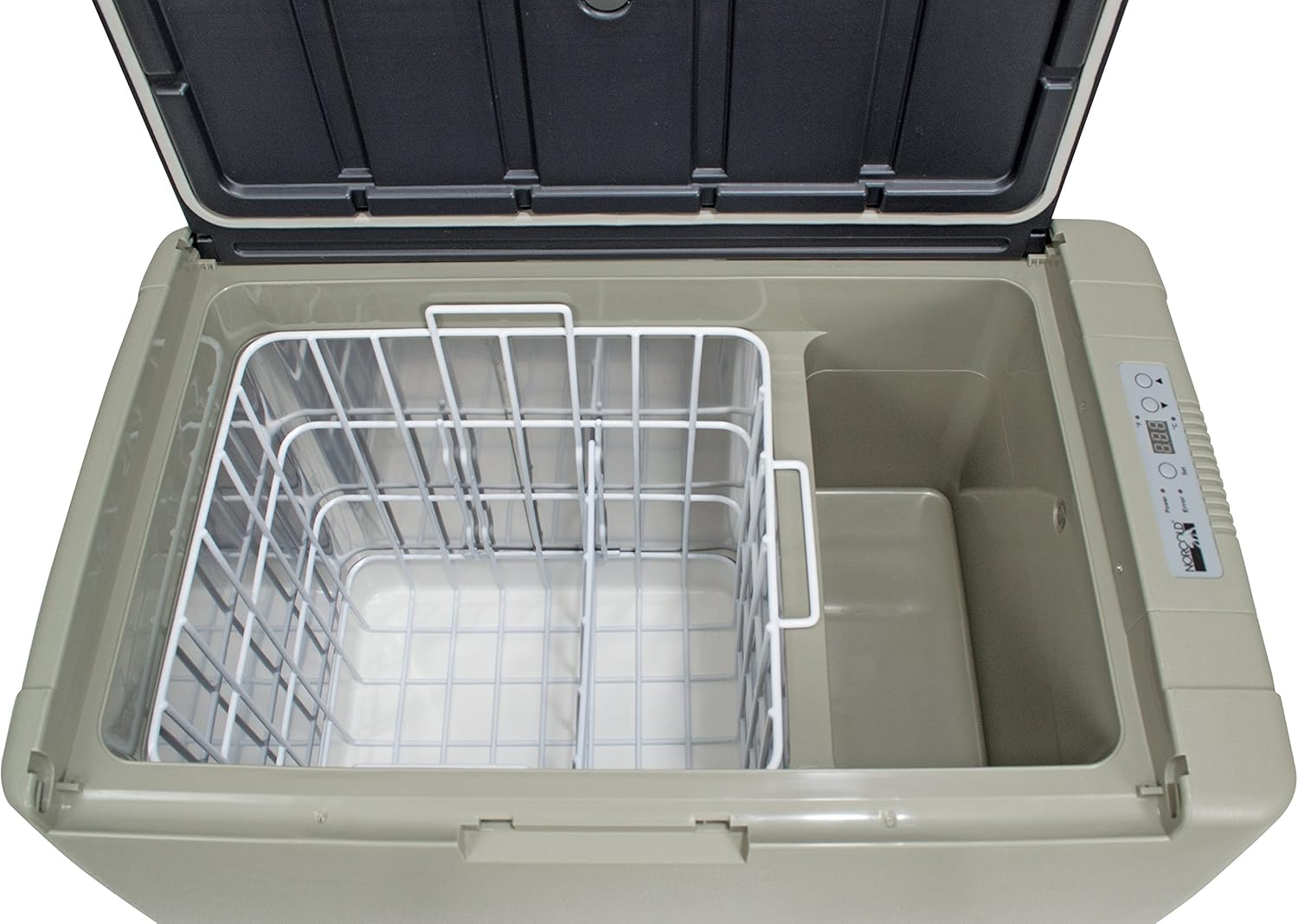 NORCOLD INC 1.1 cu. ft. Portable Refrigerator/Freezer for RV, Trucks, Boats, Camping - NRF30, Gray (NRF-30) : Automotive