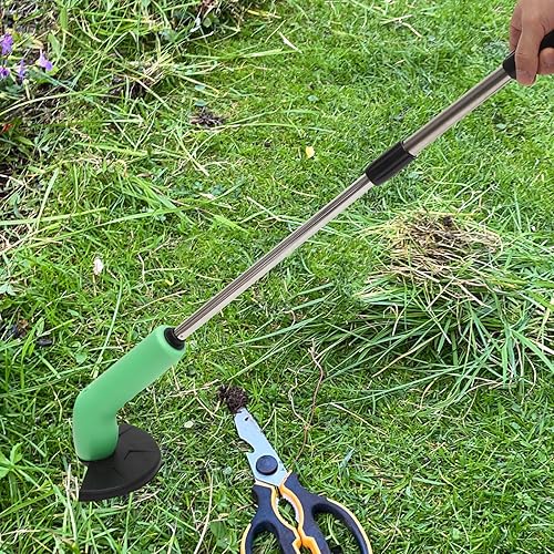 Miniatura 6 de GANAZONO 1 juego de recortadora de césped de mano inalámbrica, recortadora de cuerdas para patio, hogares, jardín, herramienta de eliminación de