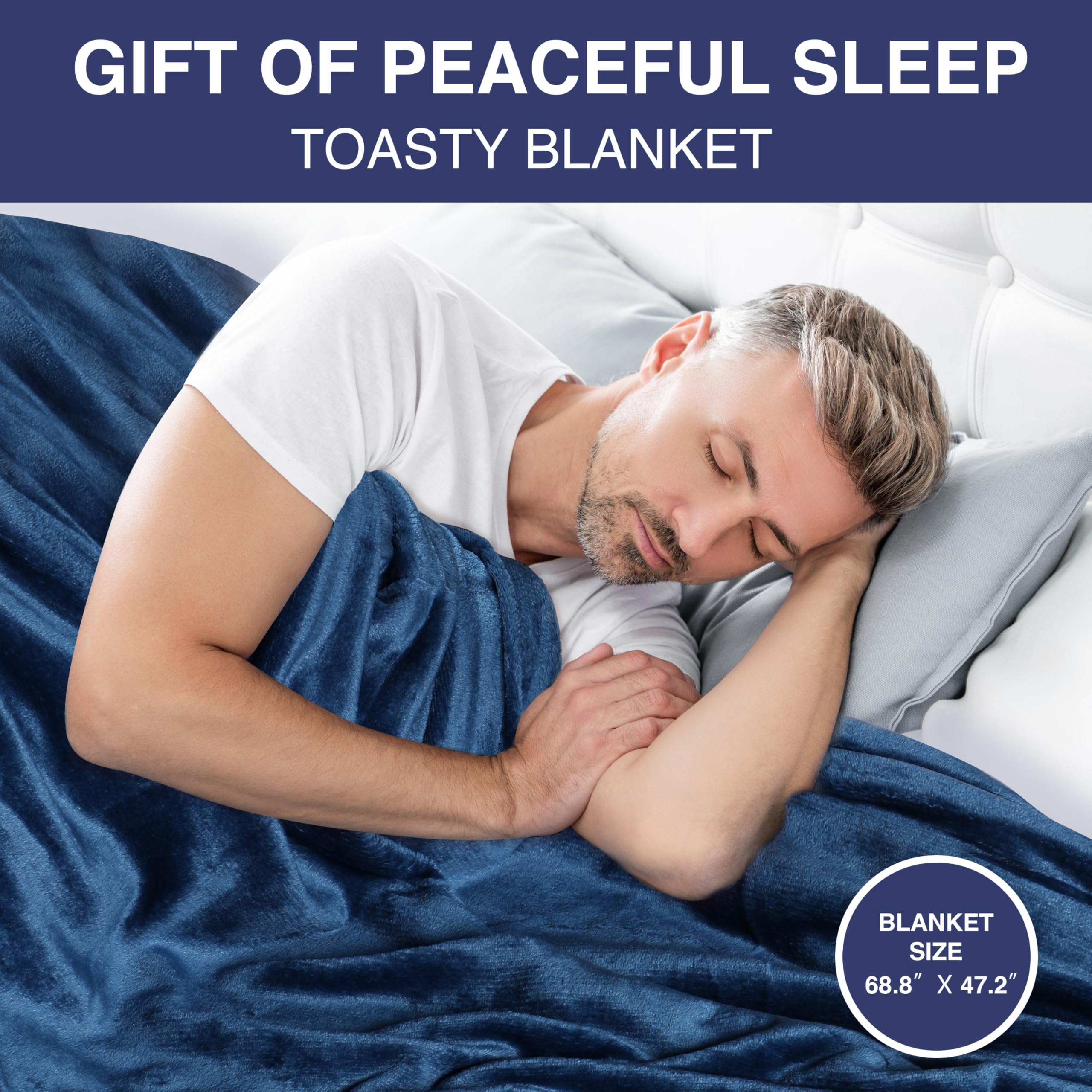 Cesta de regalo Get Well Soon para hombre, vaso aislado, manta de felpa, almohada para el cuello, rodillo de masaje, libro de rompecabezas, tarjeta de felicitación divertida, bolígrafo, paquete de