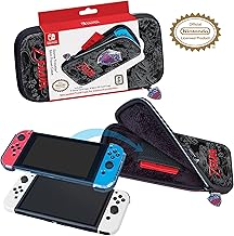 Game Traveler Nintendo Switch Zelda Case - Switch Case for Switch OLED, Switch & Switch Lite, Slim Protective Design, Bonus Game Case, Licensed Nintendo Case