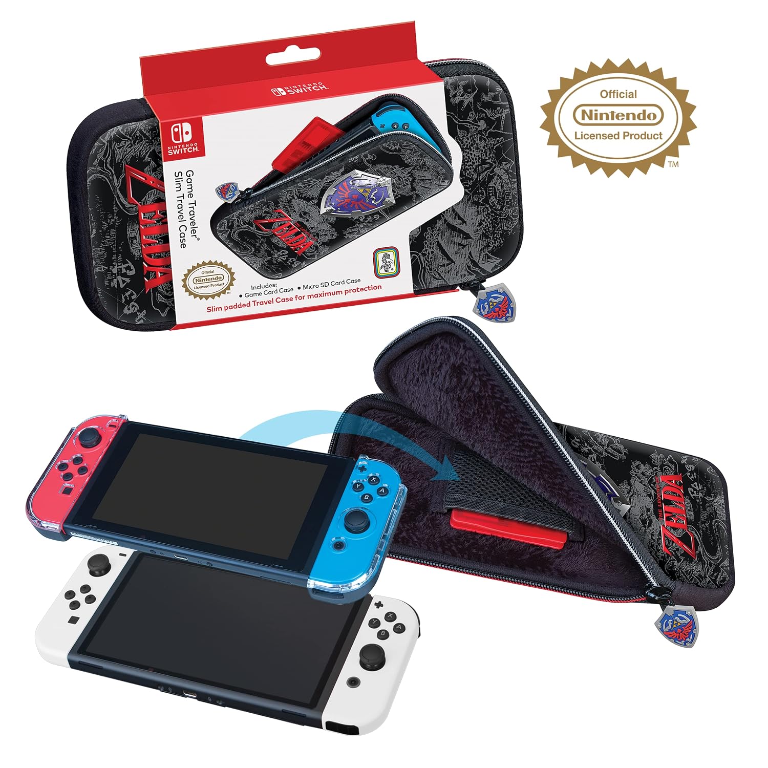 Game Traveler Nintendo Switch Zelda Case Switch Case for Switch