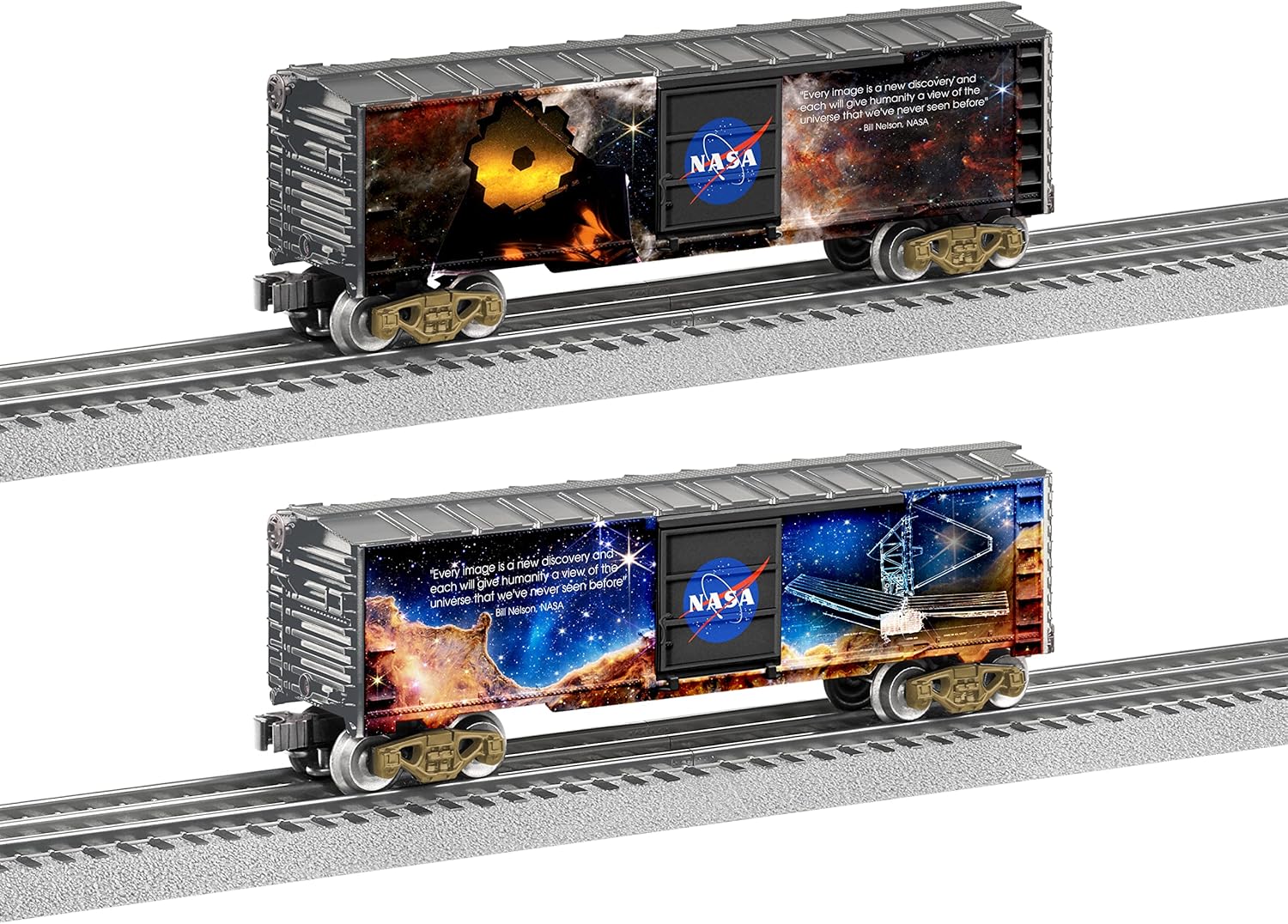 James Webb Space Telescope Boxcar