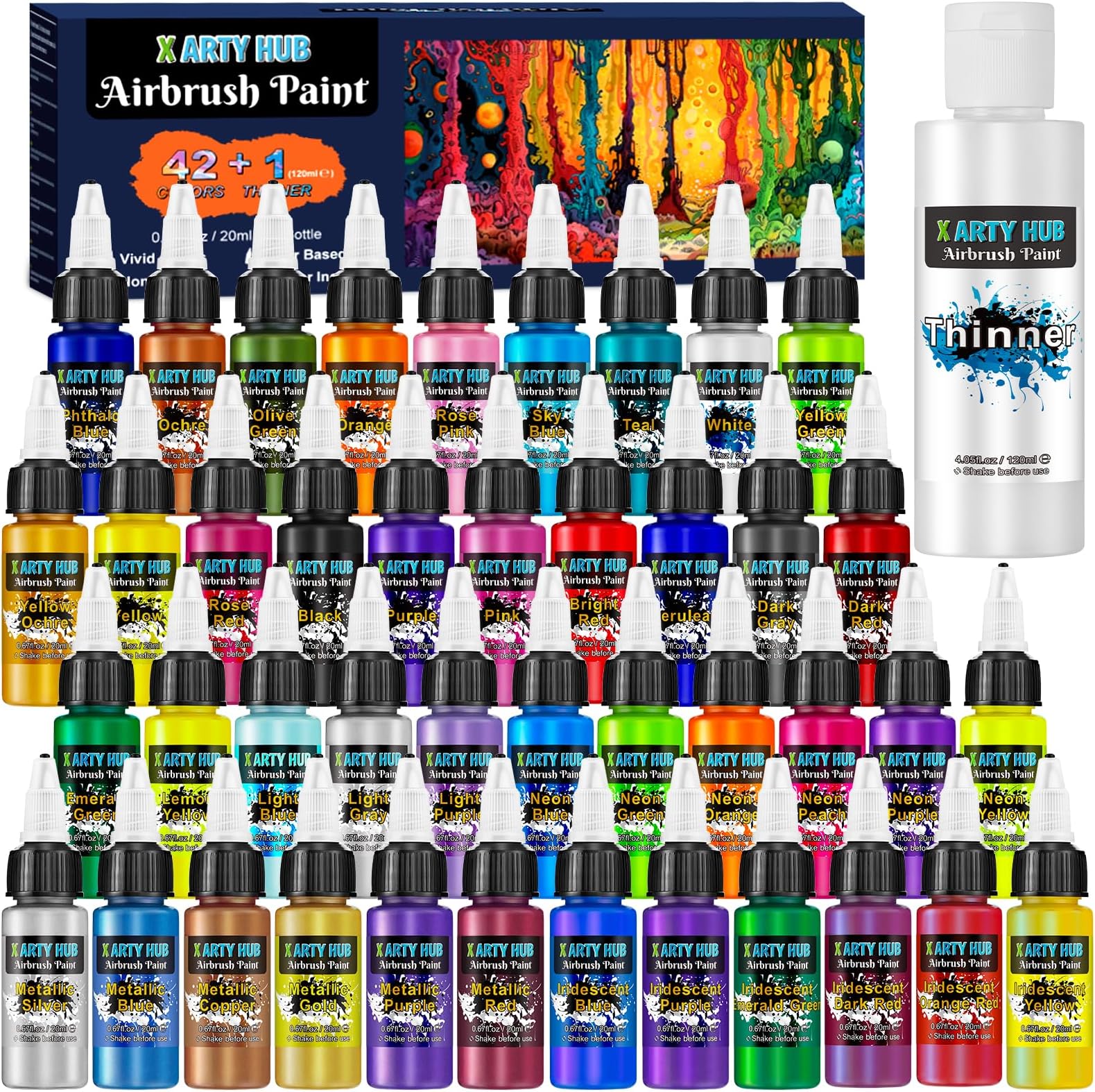 Amazon.com: ALL 39 2 Ounce CREATEX WICKED COLORS AND 2 ounce REDUCER
