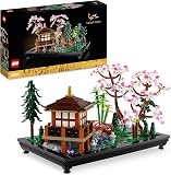 LEGO 21060 Architecture Himeji Castle Set, Landmarks Collection Model Building Kit for Adults & 10315 Icons Tranquil Garden, Botanical Zen Garden Kit for Adults with Lotus Flowers - 5