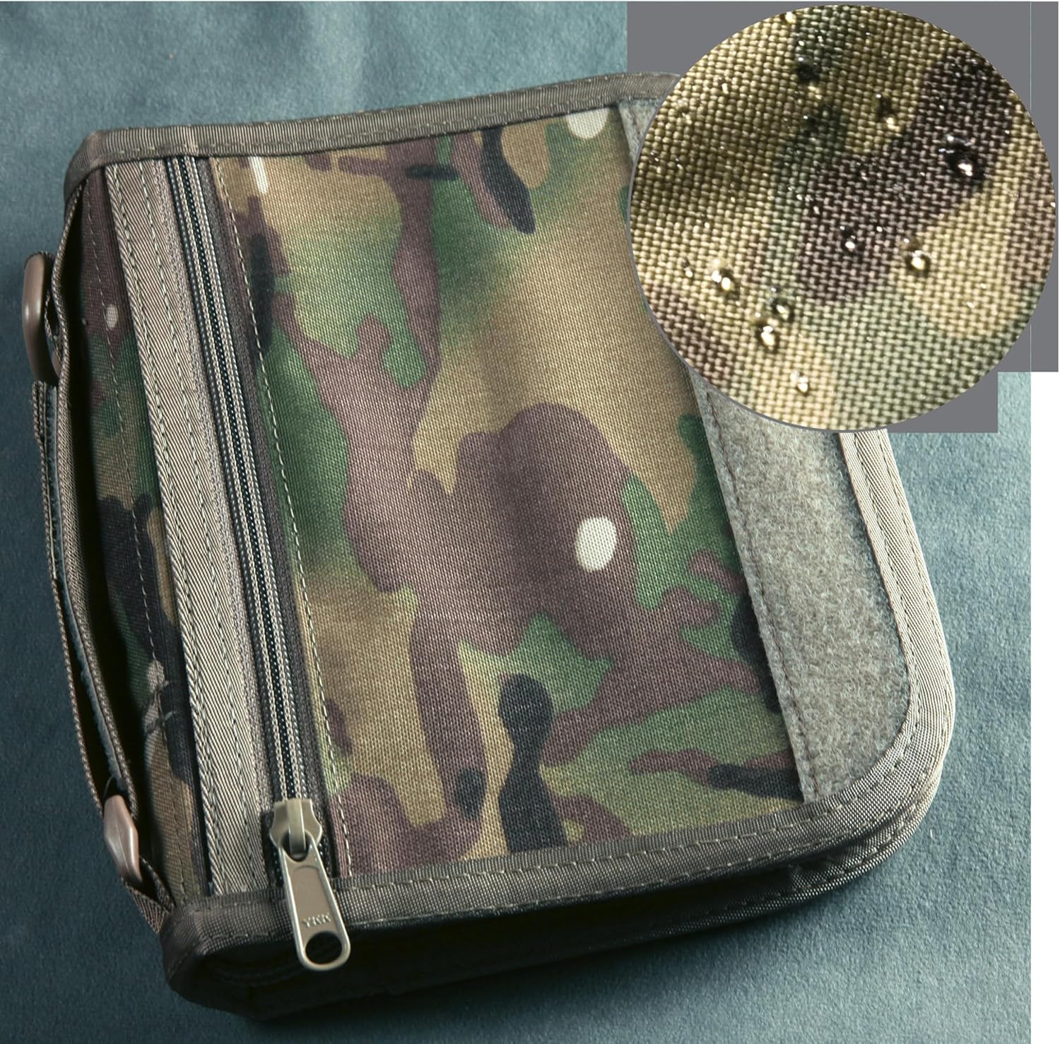 Rite in the Rain Weatherproof Starter Field Planner Kit, MultiCam CORDURA fabric Cover, 1" Ring Binder, Ruler / Writing Guard (No. 9250M)