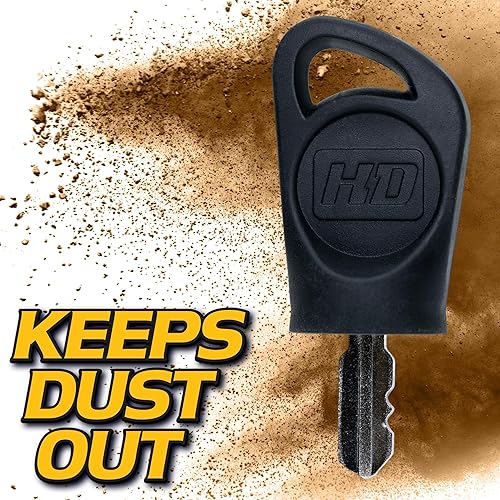 Miniatura 2 de HD Switch Paquete de 2 llaves protectoras AUC18524 para paraguas John Deere Ztrak Series Starter Ignition Switch Z315 Z315E Z320 Z320M Z320R Z325