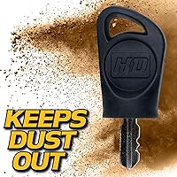 Vista 2 de HD Switch 2 llaves de interruptor de encendido para John Deere D100 D105 D110 D120 D125 D130 D140 D150 D155 D160 D170 E100 E110 E120 E130 E140 E155