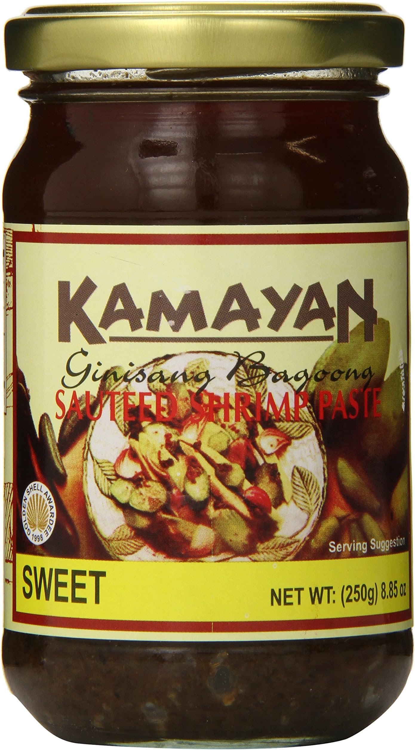 Kamayan Sauteed Shrimp Paste, Sweet, 8.8 Ounce