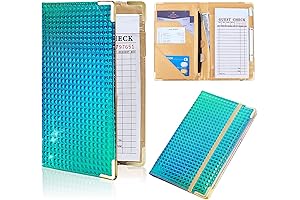 Server Book Waitress Book with Money Pocket