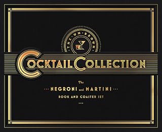 The Wm Brown Cocktail Collection: The Negroni and The Martini: Book and Coaster Set