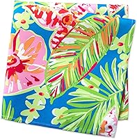 Vista 3 de DII Summer Floral - Colección de mesa para exteriores, resistente a las manchas y al agua, juego de servilletas, floral