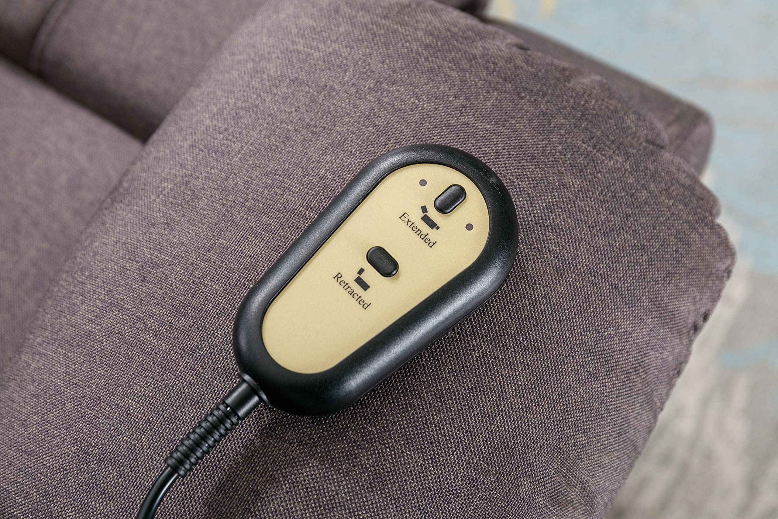 Astan Hogar Sillón Relax con Función Auto-Ayuda (Levanta Personas), Reclinación Eléctrica, Masaje Y Termoterapia, Modelo Ramón AH-AR30920MR