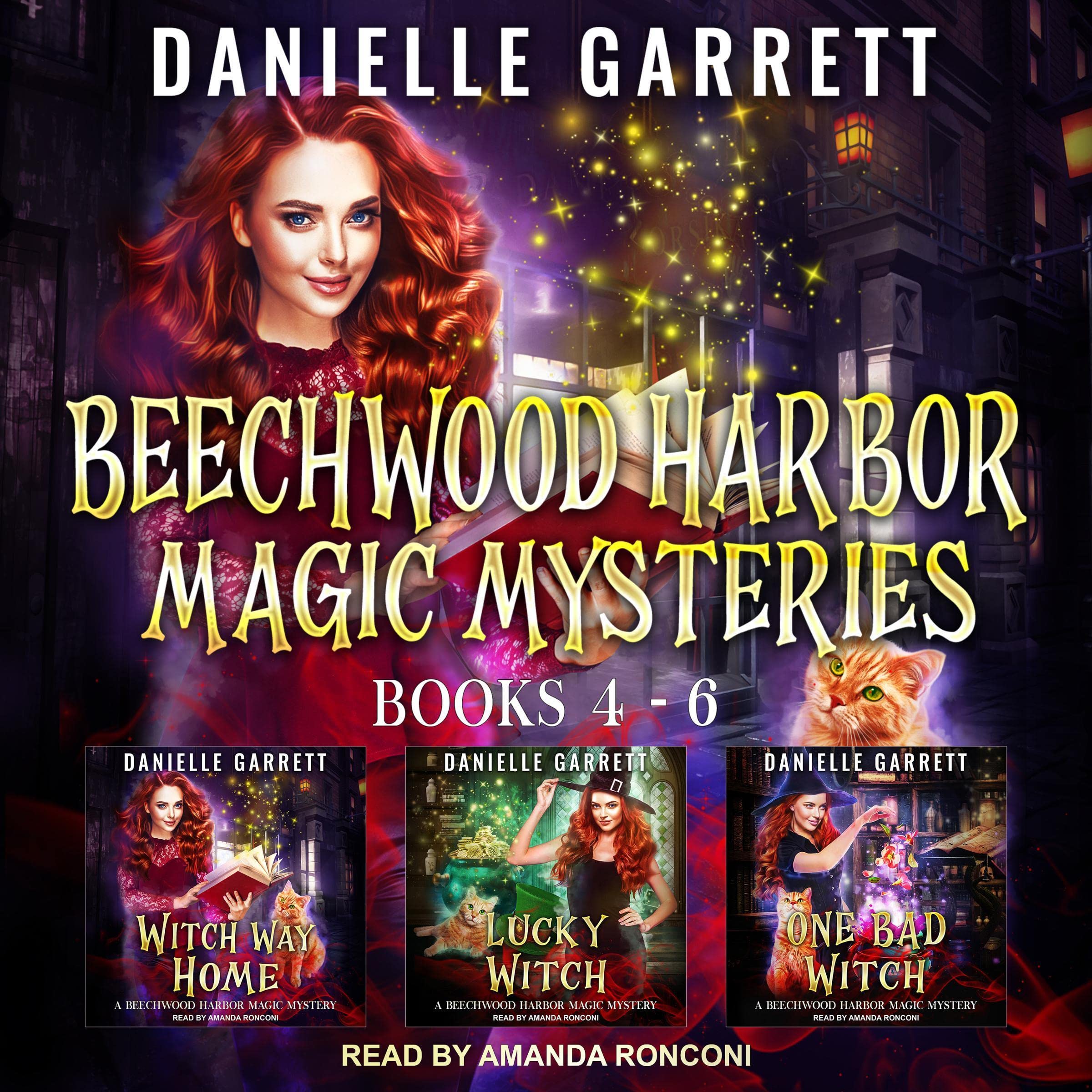 Cover art for The Beechwood Harbor Magic Mysteries Boxed Set, Books 4-6