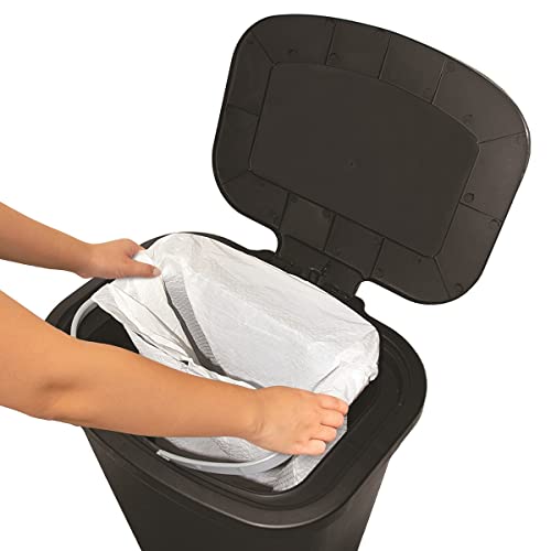 Glad 20 Gallon / 75 Liter Extra Capacity Plastic Step Trash Can With Cloroxtm Odor Protection | Fits Kitchen Pro 20 Gallon Trash Bags #TOP3