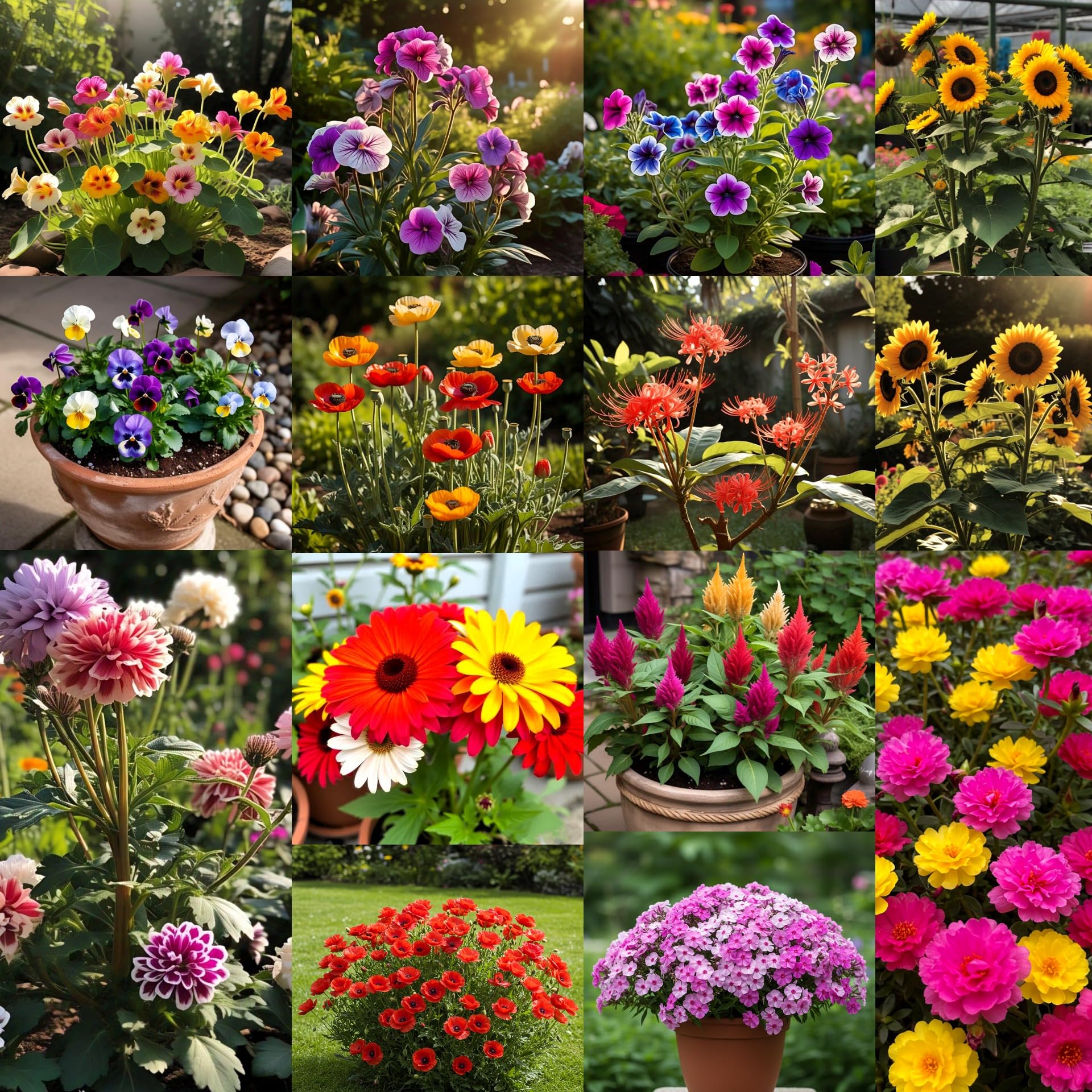 Low Maintenance Hybrid Flower Seeds Combo Pack- All Year Flower Seeds Supply (50 VARIETIES) - Image 7 thumbnail