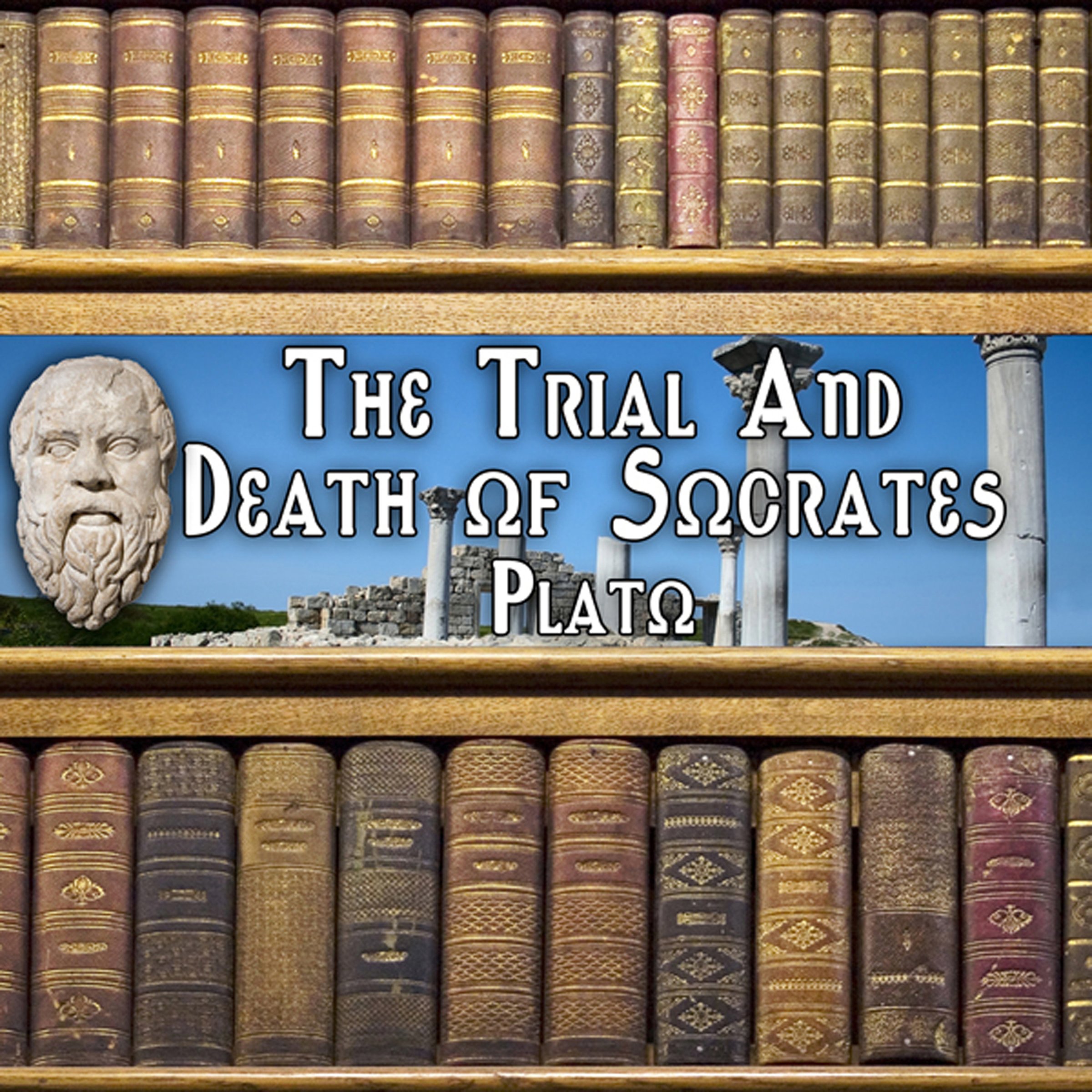 Cover art for The Trial and Death of Socrates