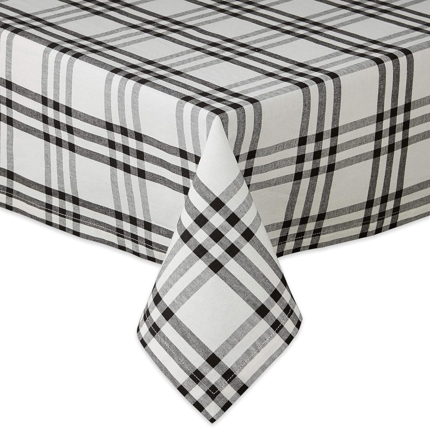 DII Homestead Plaid Tablecloth, 60x84