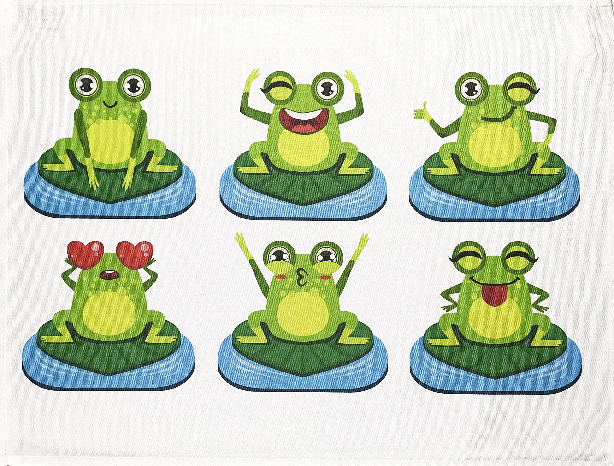 Half a Donkey It’s a Frogs Life Large Cotton Tea Towel