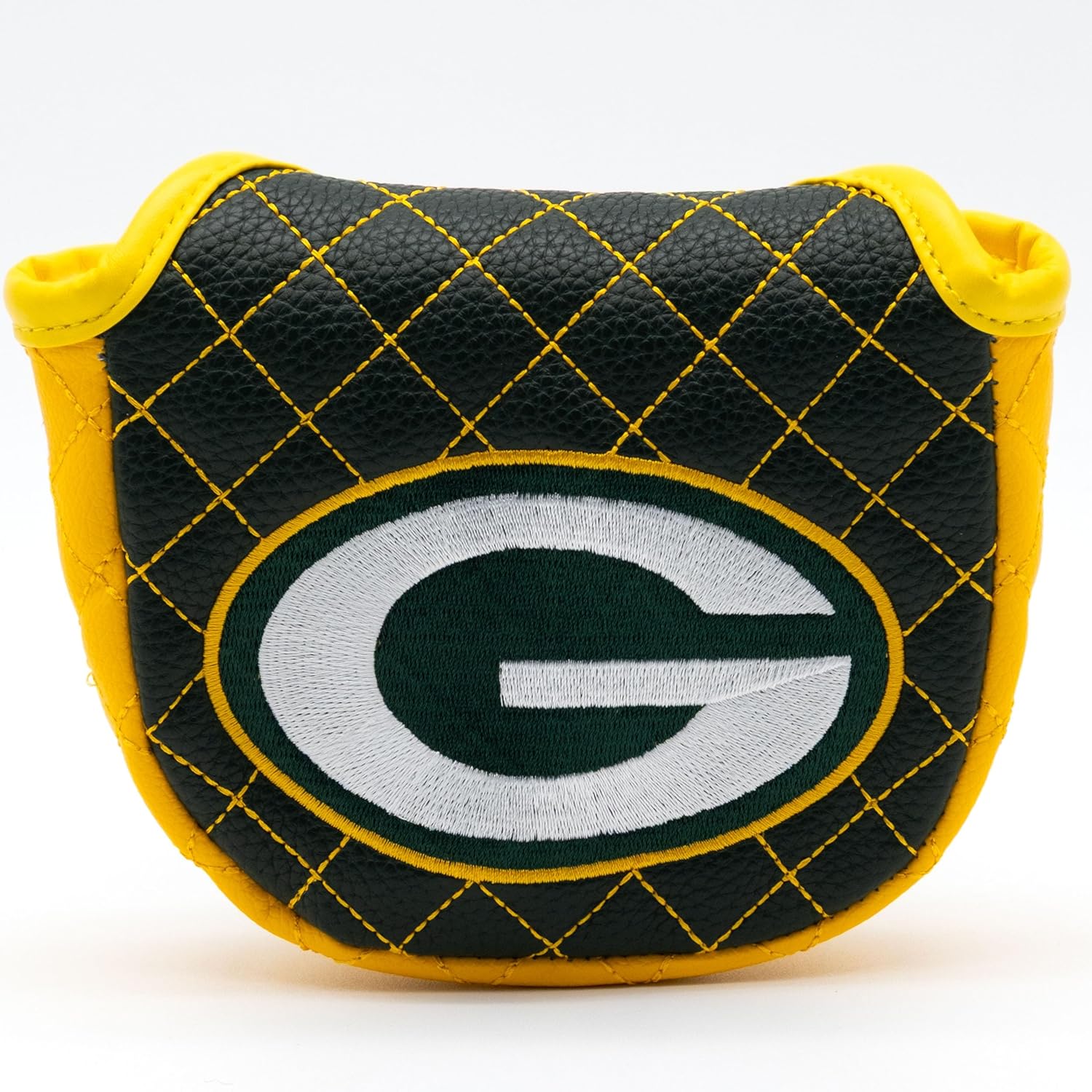 Team Golf NFL Green Bay Packers Quilted Mallet Putter Cover (Solid)