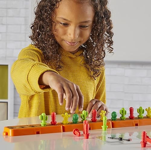 Miniatura 5 de hand2mind Cactus Counting Desert Juego de actividades matemáticas de diez marcos, contadores de colores para niños, materiales de matemáticas