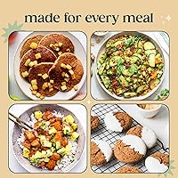 Vista 4 de Nutiva - Aceite de coco virgen orgánico prensado en frío, “USDA Organic”, sin OMG, comercio justo, para dietas “Whole 15”, veganas, keto, sabor