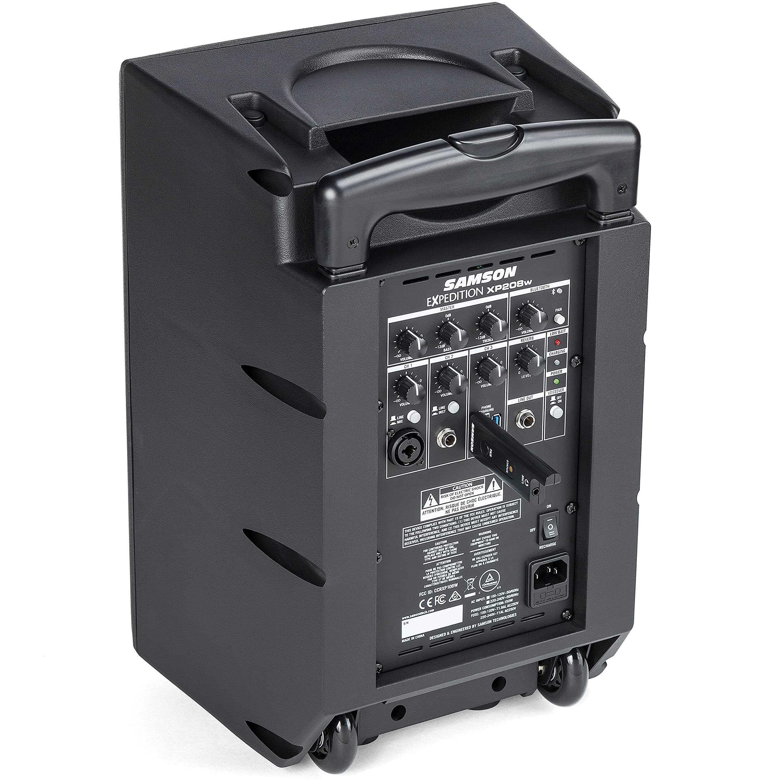 SAMSON - EXPEDITION XP208w - PA Portatile con Bluetooth - 200W