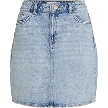 Vila Women's Vikaja Jaf LBD Denim Skirt- Noos Skirt Pack of 1