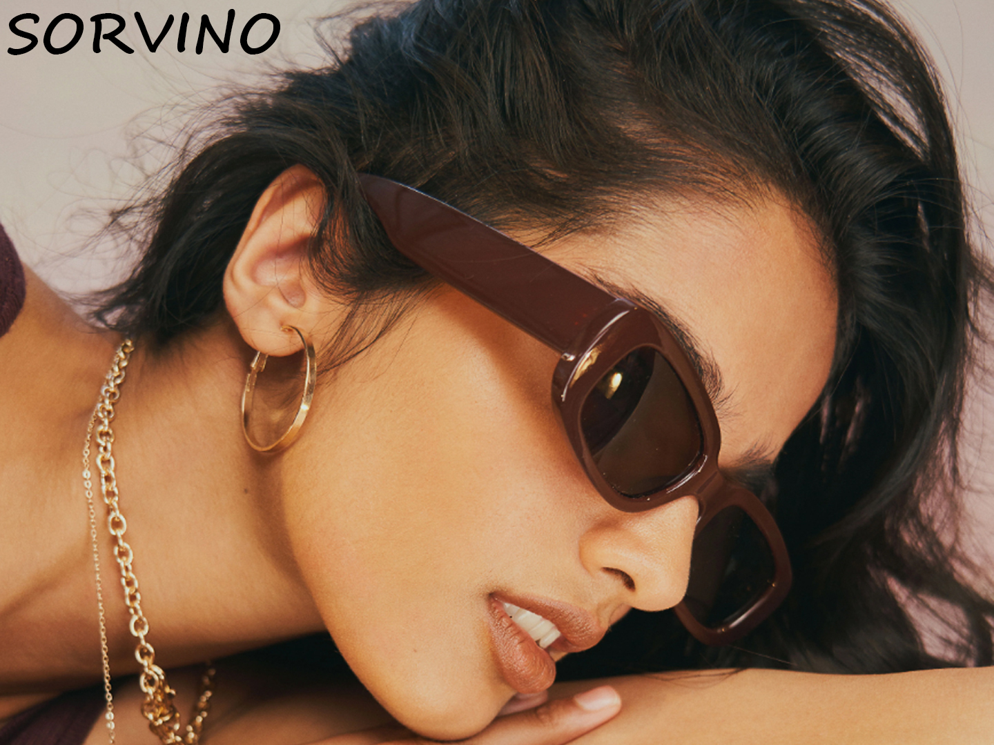 SORVINO Occhiali Da Sole Oversize Donna Aviator - Protezione UV400 - Confezione Da 2 (Nero+Oro)