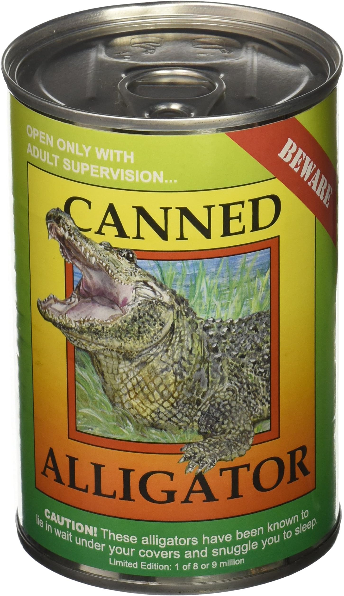 Canned CrittersStuffed Animal: Alligator 6"