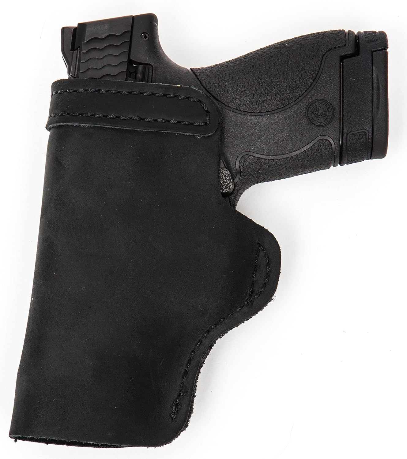Smith & Wesson M&P Shield 9mm 40 S&W 2.0 Lightweight CCW IWB Leather Gun Holster New Black