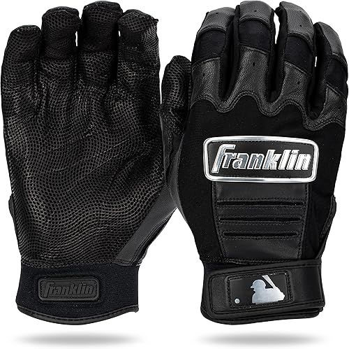 Miniatura 24 de Franklin Sports MLB - Guantes de bateo de béisbol CFX Pro para adultos y jóvenes, béisbol + sóftbol, varios tamaños + colores cerceta