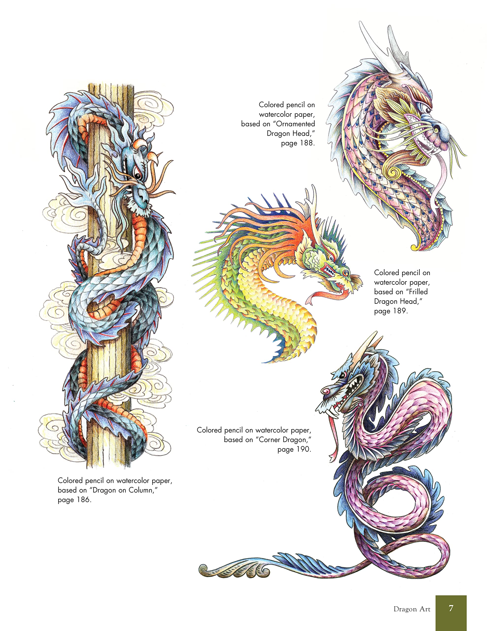 Great Book of Dragon Patterns: The Ultimate Design Sourcebook for Artists and Craftspeople