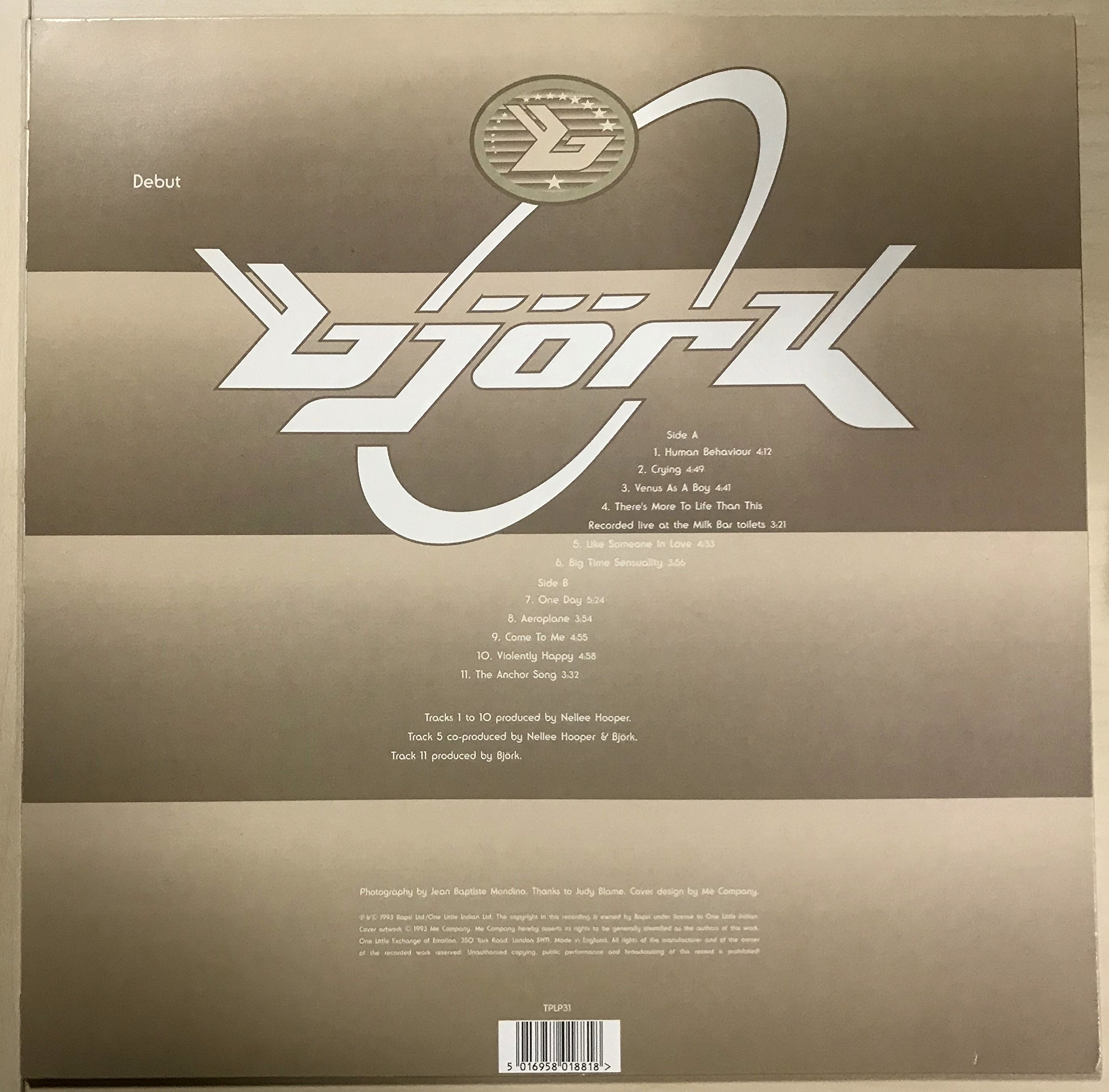 Amazon.com: Debut LP (Vinyl Album) UK Issue Pressed In