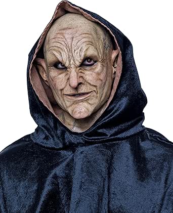 Amazon.com: Spirit Halloween Hyper Realistic Huro-Huro Goblin Mask ...