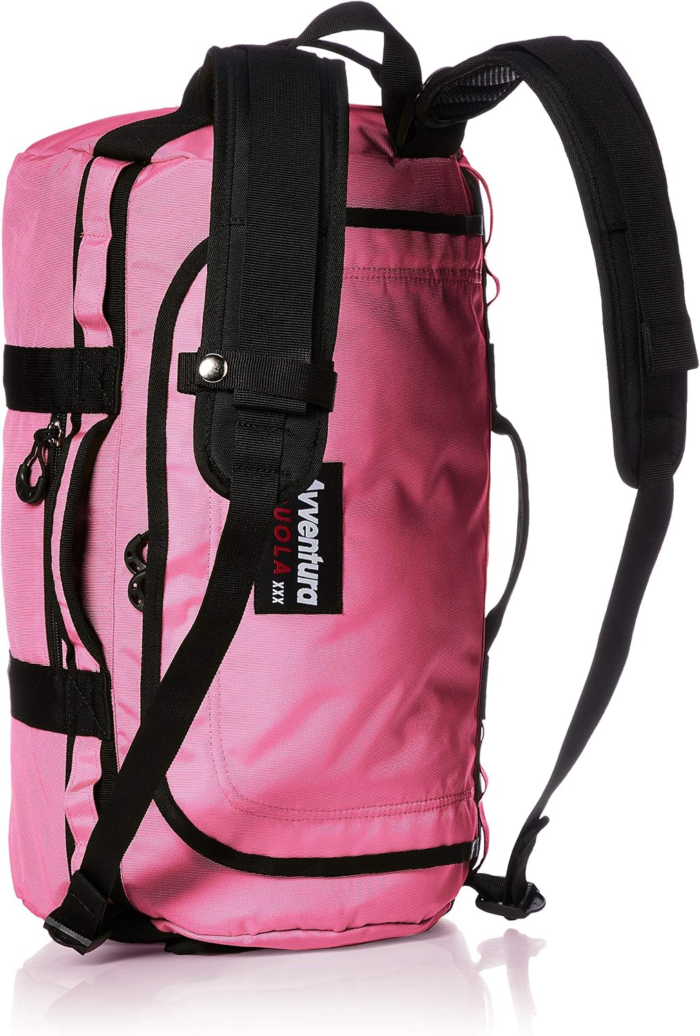 Aventura 30583 Boston Bag, Travel, Disaster Prevention, Backpack, 2-Way, Water Repellent, Nylon, Small, 3-Way, Mesh Pocket, Pink