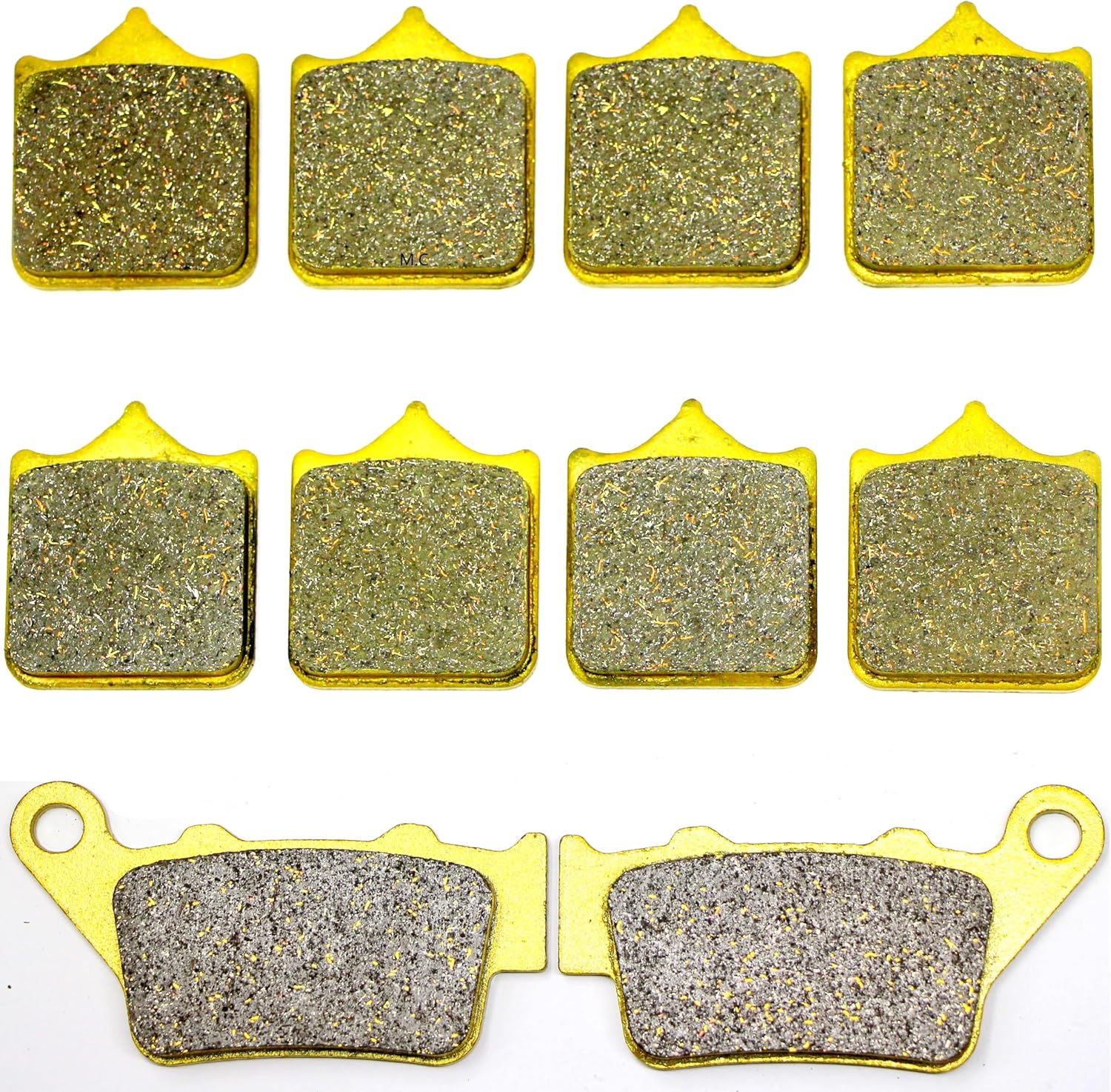 Brake Pads for BMW S 1000 R Naked K47 2014-2017 / S1000 RR K46 R/RR Forged Wheels 2010 2011 2012 2013 2014 2015 2016 2017 S1000R S1000RR Front Rear Brakes FA213 FA604 MC0355