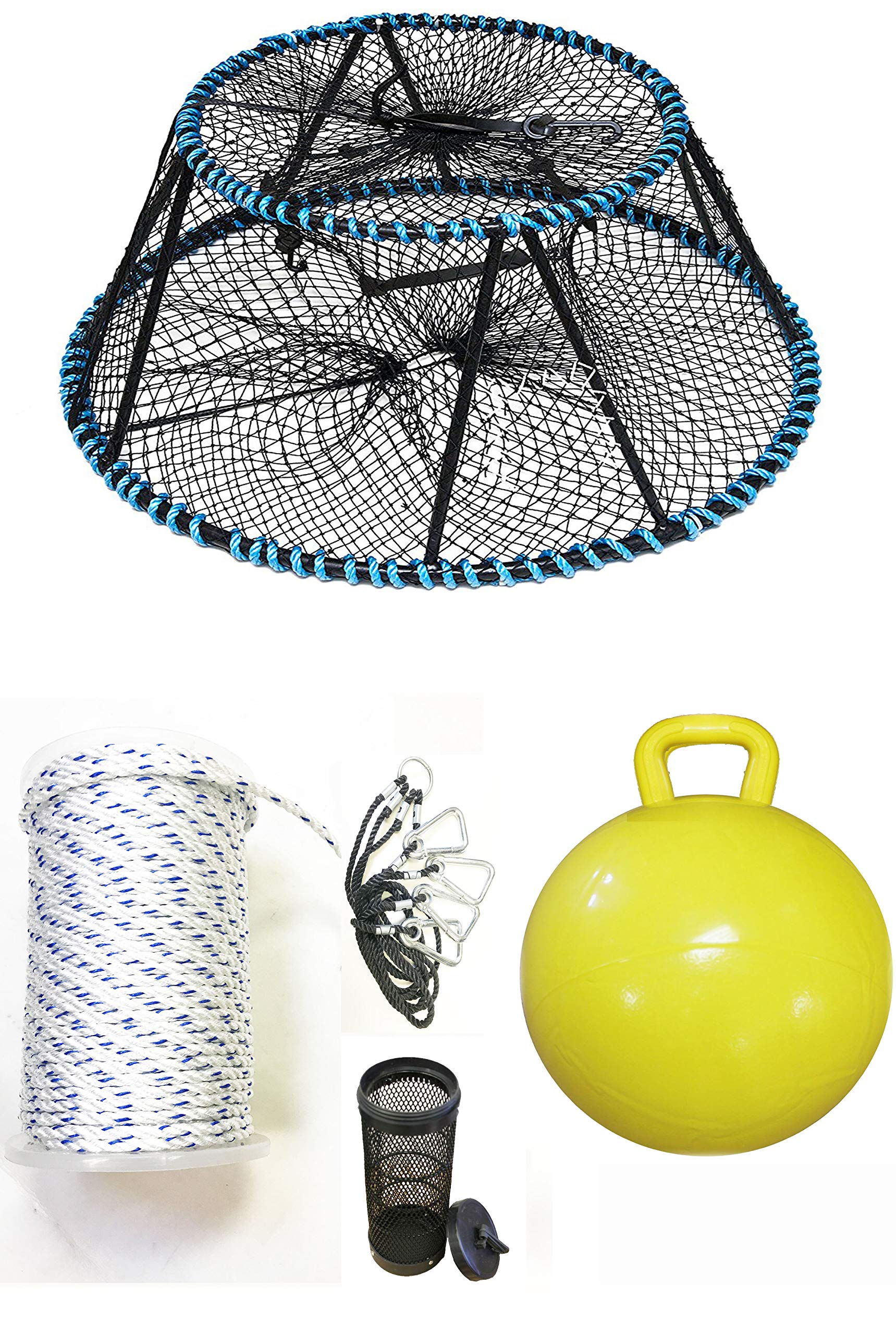 KUFA Sports Vinyl Coated Tower Style Prawn Trap(30