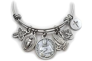 St. Peregrine Bangle Bracelet: Healing Empowerment and Cancer Support