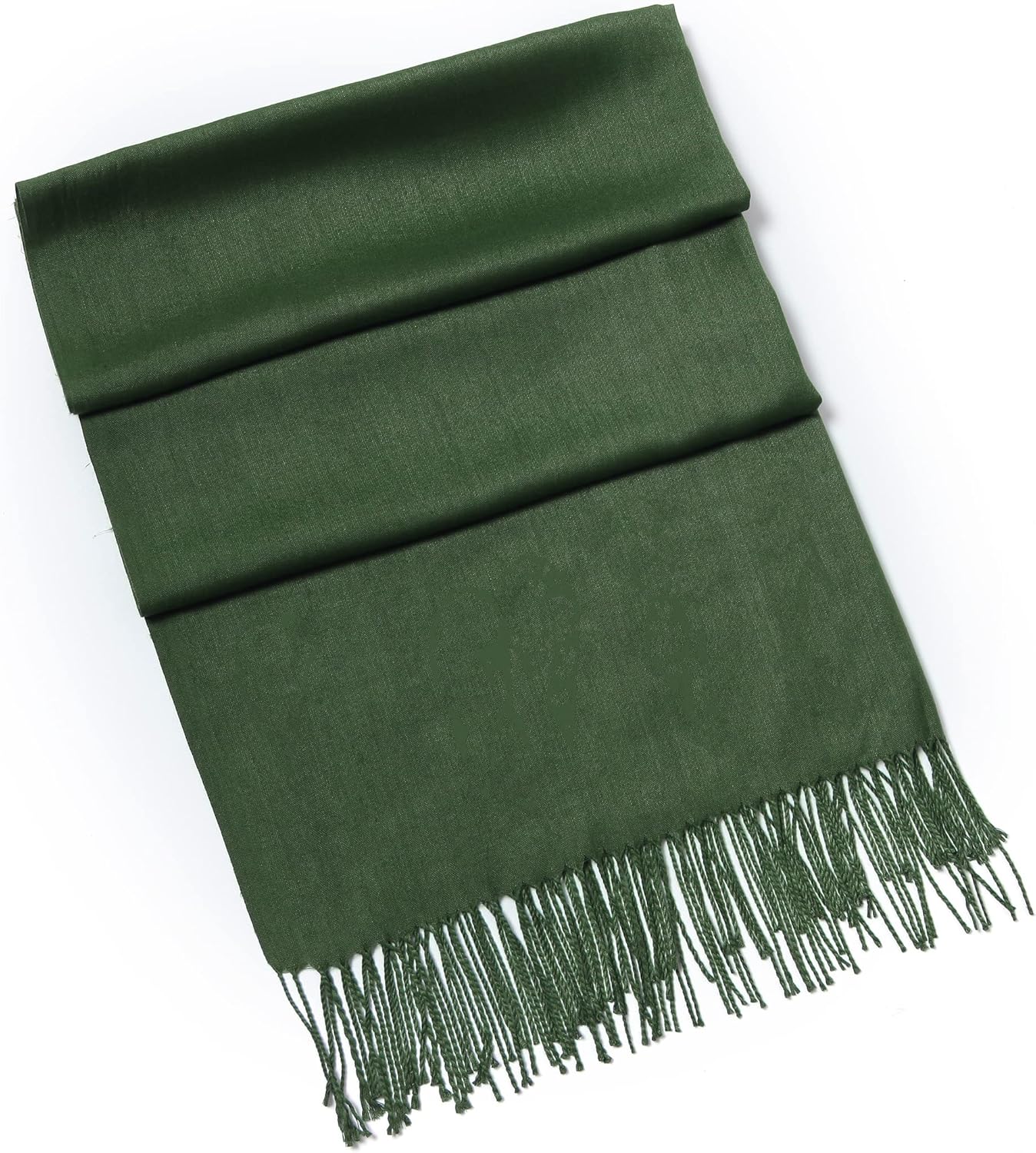 Cindy & Wendy Pashmina Shawls and Wraps Large Scarfs for Women Wedding Party Bridal Long Fashion Solid Shawl Wrap Fringes - Image 5